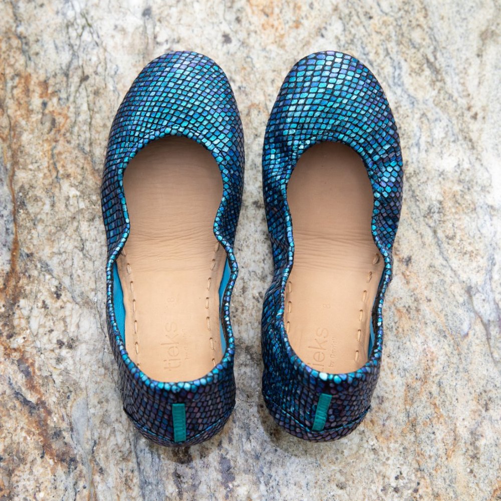 New Hand-Painted Color-shifting Tieks - Picture 11 of 12